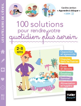 Couverture "100 solutions pour rendre votre quotidien plus serein" de Caroline Jambon